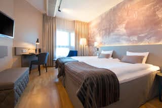 Twin rom hotell Scandic Skellefteå