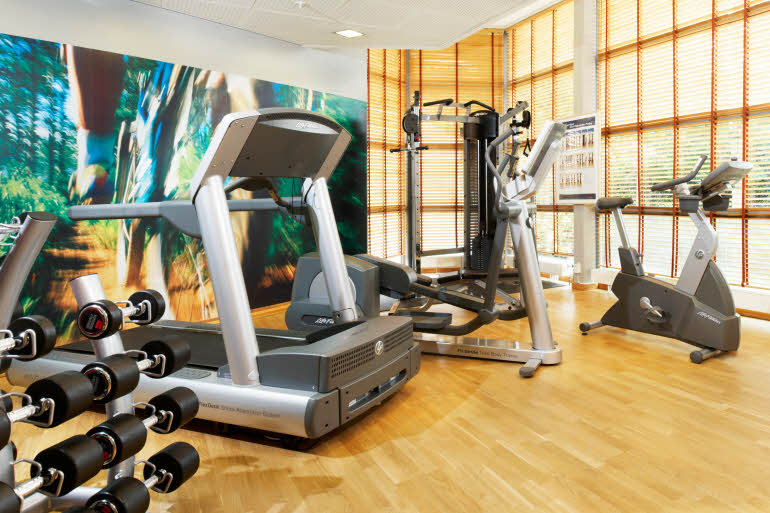 Treningsrom hotell Scandic Mölndal Gøteborg