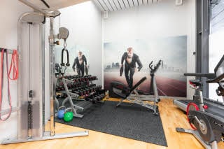 Treningsrom på scandic byporten
