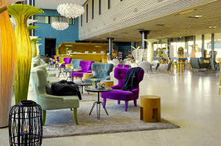 Lobbyinteriør, Scandic Fornebu