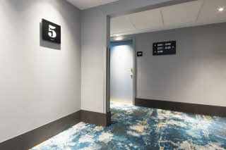 Hotellkorridor, Scandic St. Olavs plass