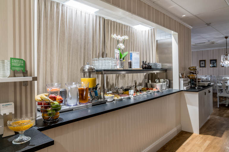 Frokostbuffet på Scandic Gamla Stan