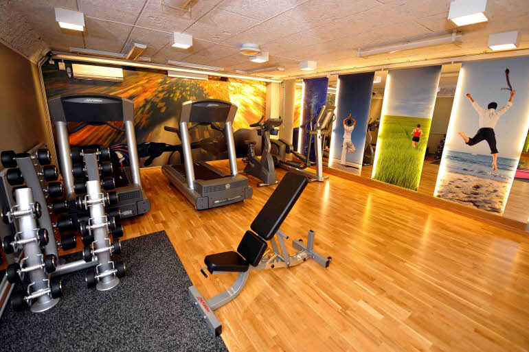 Treningsrom hotell Scandic Klarälven Karlstad