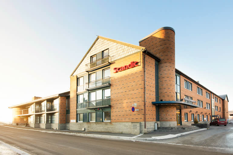 Hotellfasade, Scandic Hammerfest