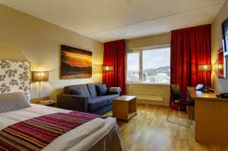 Enkeltseng i Standard single-rom, Scandic Kirkenes
