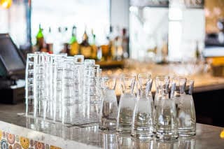 Bar detalj hotell Scandic Svolvær Lofoten
