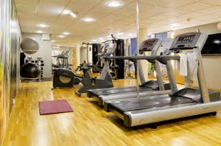 Treningsrom hotell Scandic Örebro Väst