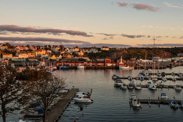 Utsikt hotell Scandic Laholmen Strömstad