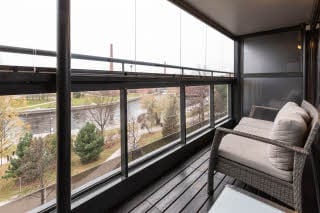 Superior Sauna, balcony