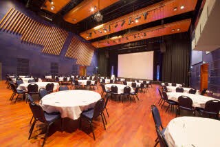 Møte- og konferanserom dekket til bankett, Scandic Seilet