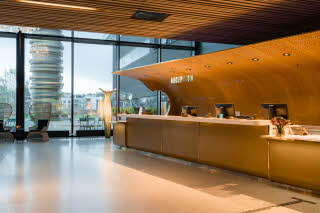 Resepsjonen på Scandic Fornebu