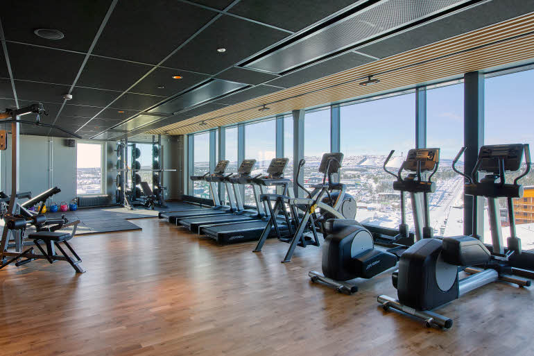 gym på scandic kiruna