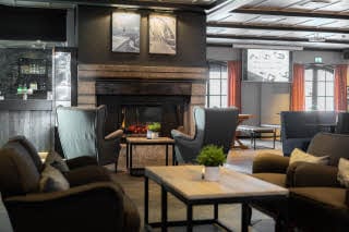 lobby på scandic hafjell i lillehammer