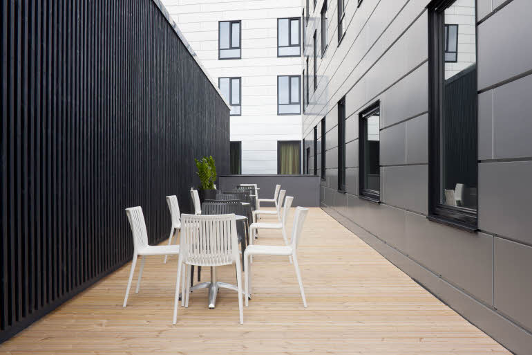 Hotellfasade, Scandic Stavanger Forus
