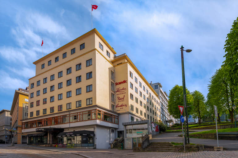 Fasade hotell Scandic Neptun Bergen