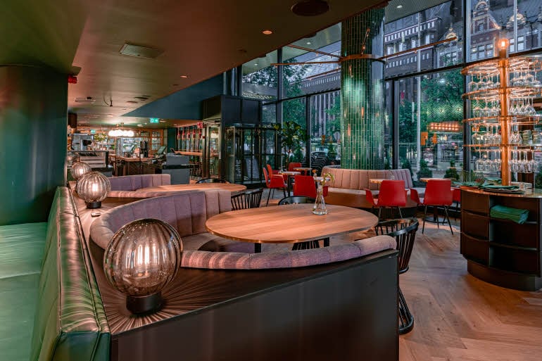 restaurant tables