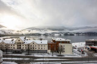 Utsikt mot Vangsvatnet