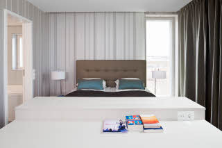 Dobbeltseng i Junior Suite, Scandic Oslo Airport 