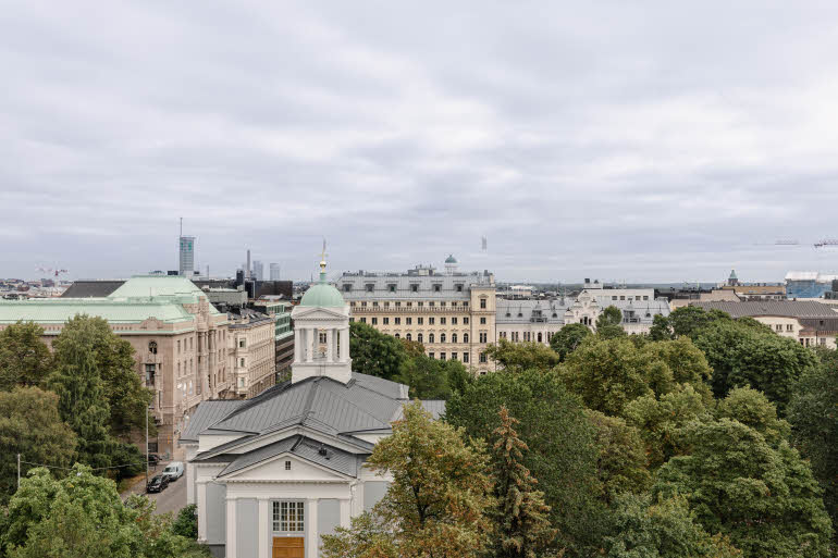 Superiorrom utsikt hotell Scandic Helsinki Hub