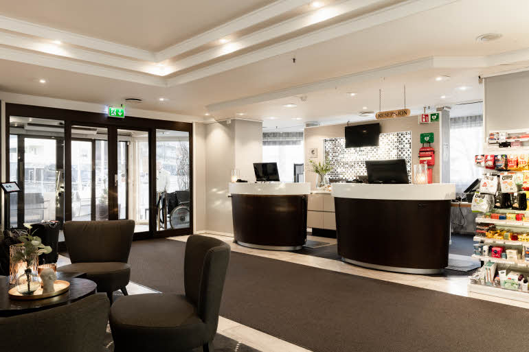 resepsjon på scandic kristiansund