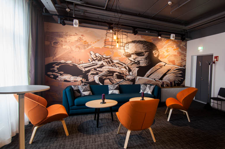 Møterom Jatsi lounge Scandic Pori