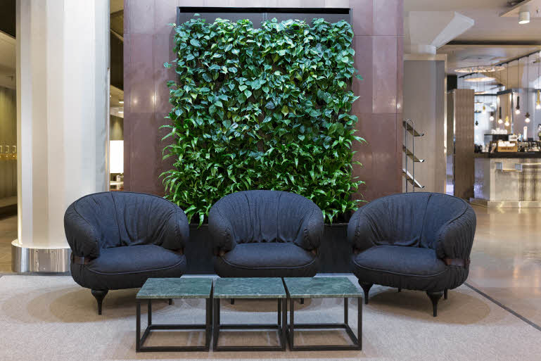 Lobby på Scandic Grand Marina i Helsinki