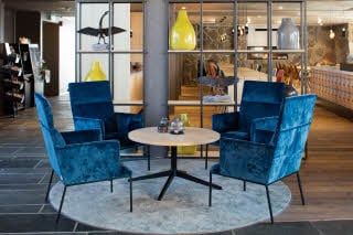 Lobby lenestol hotell Scandic Svolvær
