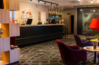Resepsjon hotell Scandic Gävle Väst