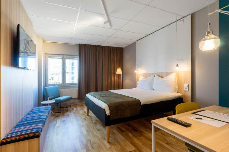 Standardrom hotell Scandic Kista Stockholm