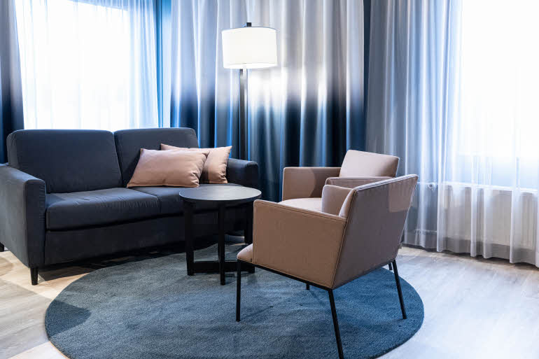room superior plus at scandic jyvaskyla station in finland