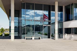 Fasade og hovedinngang, Scandic Stavanger Airport