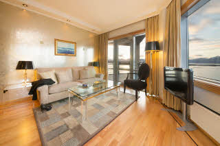 Stue i Presidential Suite, Scandic Seilet
