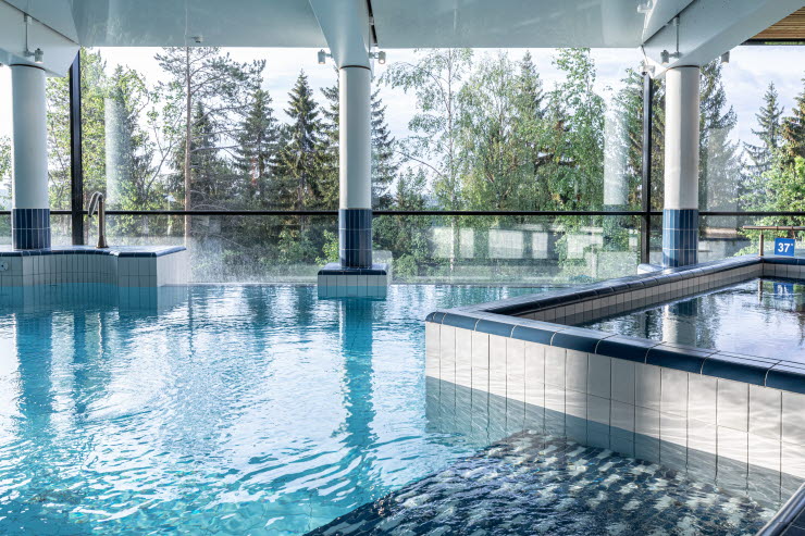Spafasiliteter på Scandic Laajavuori