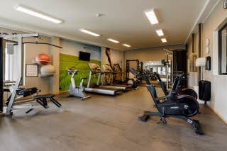 Treningsrom hotell Scandic Järva Krog