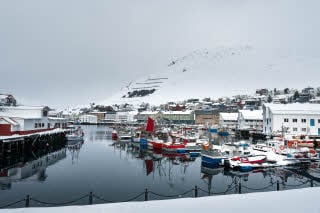 Omgivelser rundt Scandic Bryggen i Honningsvåg