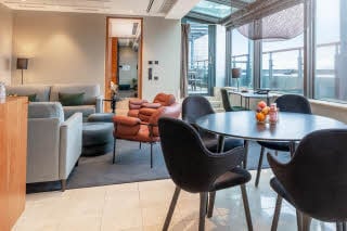 Stue i Presidential Suite Scandic Simonkenttä 