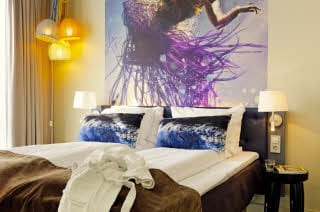 Dobbeltseng i Junior Suite, Scandic Fornebu