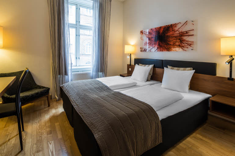 Twin standard room, Scandic Webers 