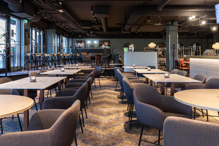 Roast restaurant in Scandic Jyvaskyla Station hotel