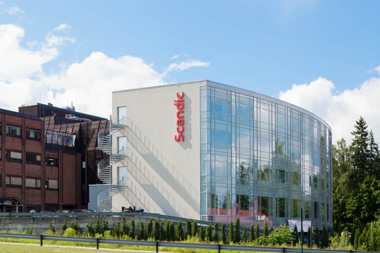 Fasade, Scandic Asker