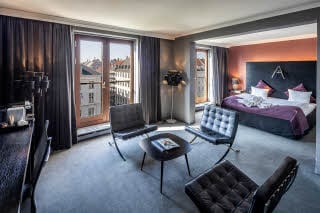 junior suite at scandic front copenhagen