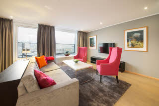 Lounge i Junior Suite, Scandic Nidelven