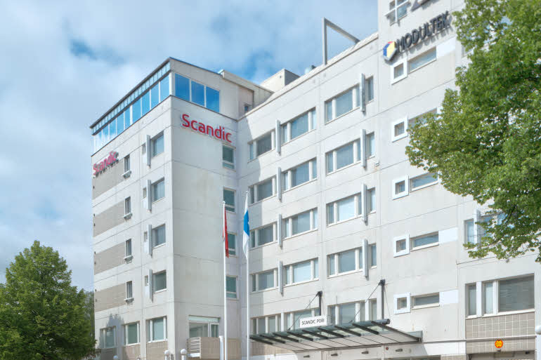 Fasade hotell Scandic Pori