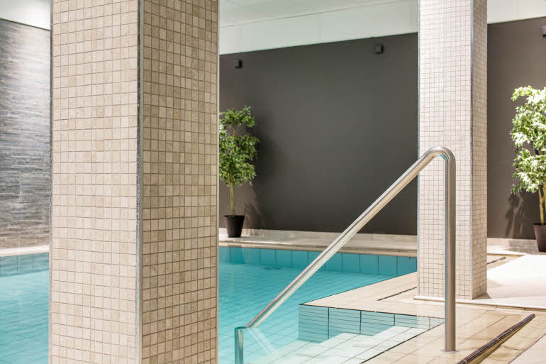 Basseng detalj Scandic Gävle Väst