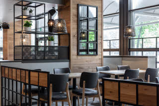 restaurant at scandic pasila in helsinki finland