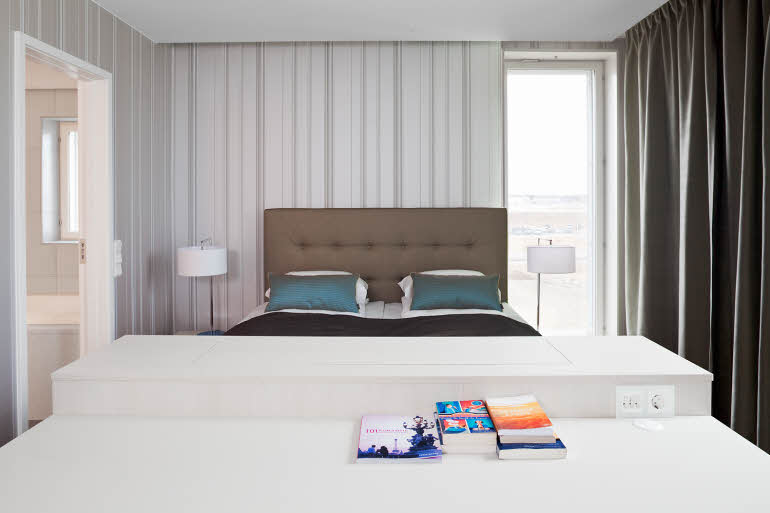 Dobbeltseng i Junior Suite, Scandic Oslo Airport 