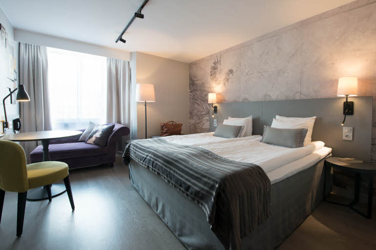 Standard dobbeltrom på Hotell Scandic Crown Gøteborg