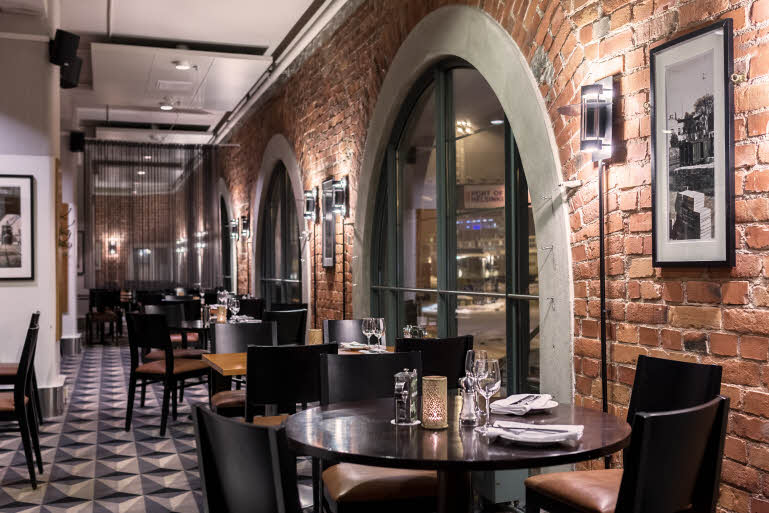 Restaurant på Scandic Grand Marina i Helsinki