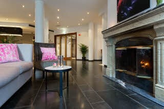 Lobby med peis, Scandic Stavanger Park