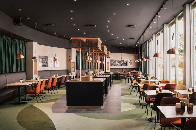 Frokostrestaurant på Scandic Gardermoen